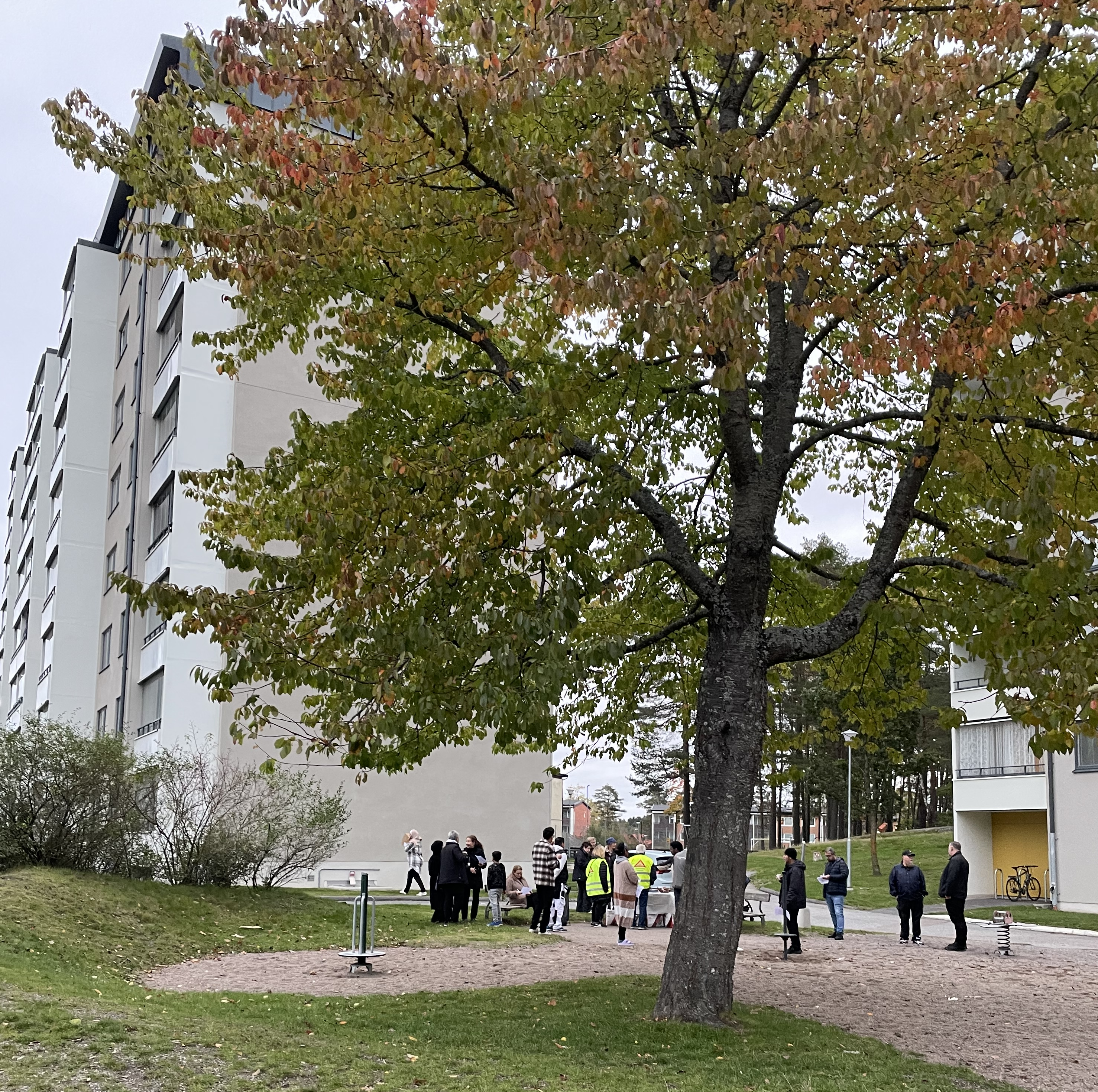 Gårdsträff Södra Jordbrovägen oktober 2025