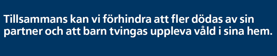 Din omtanke kan rädda liv