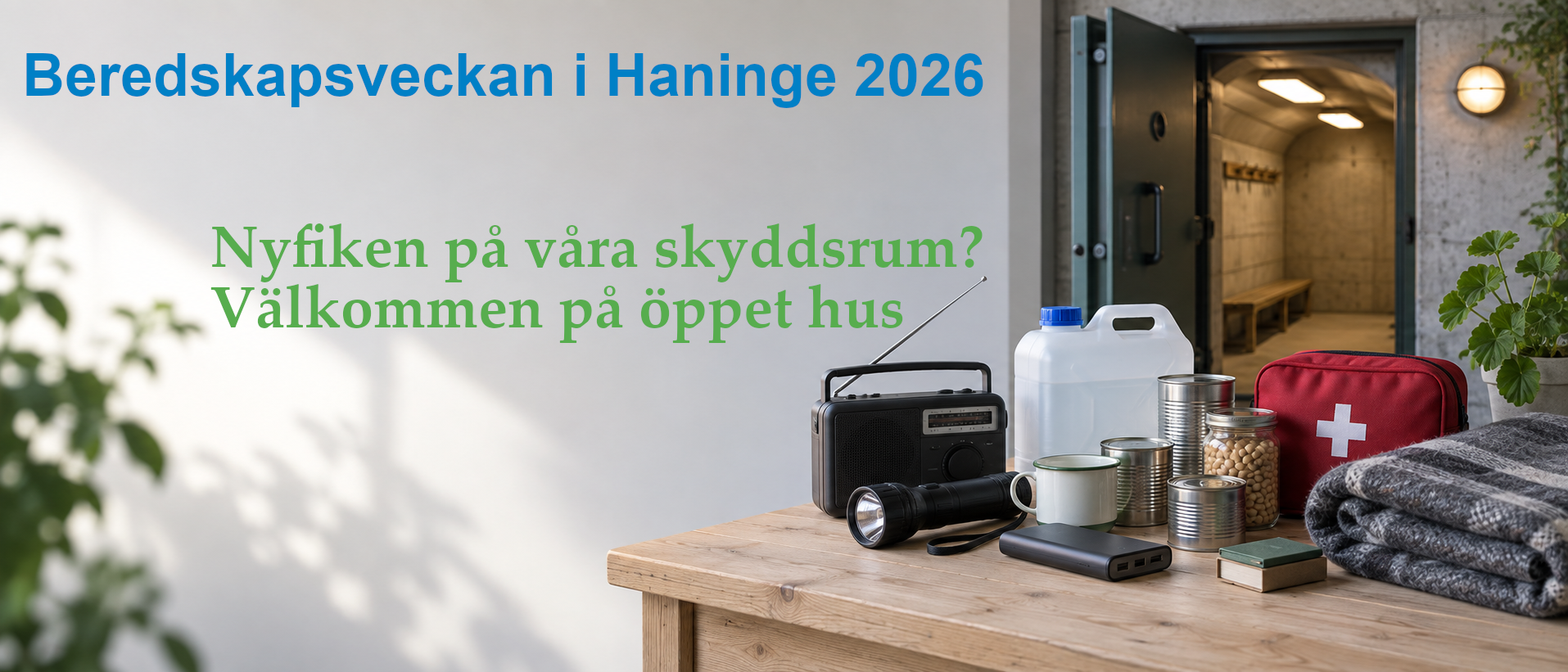 Beredskapsveckan i Haninge 2026