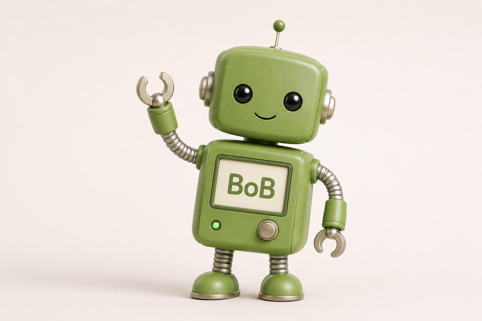 Tävlingen är avgjord – säg hej till BoB! 🤖💚