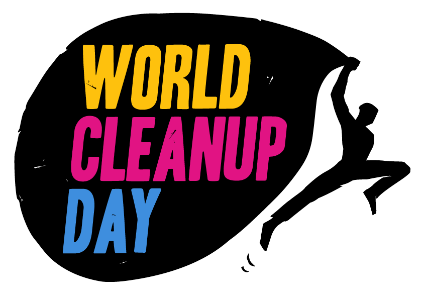 Vi är med och gör Haninge lite renare på World Cleanup Day! 💚